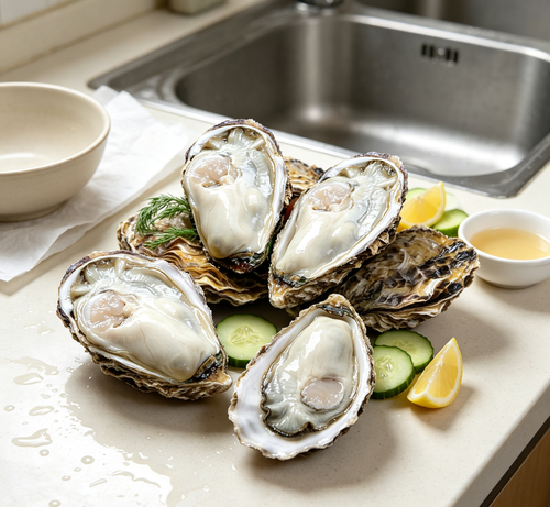 Fresh Pacific Oysters